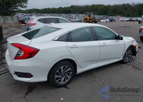 2017 Honda Civic Ex from USA, damaged, VIN 19XFC2F7XHE222937